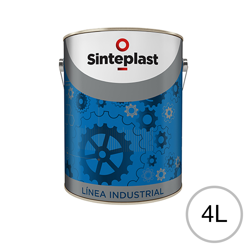 Esmalte sintetico industrial DTM Sintesmal exterior interior blanco brillante lata x 4l