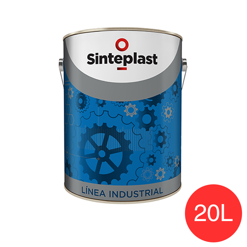 Esmalte sintetico industrial DTM Sintesmal exterior interior bermellon brillante lata x 20l