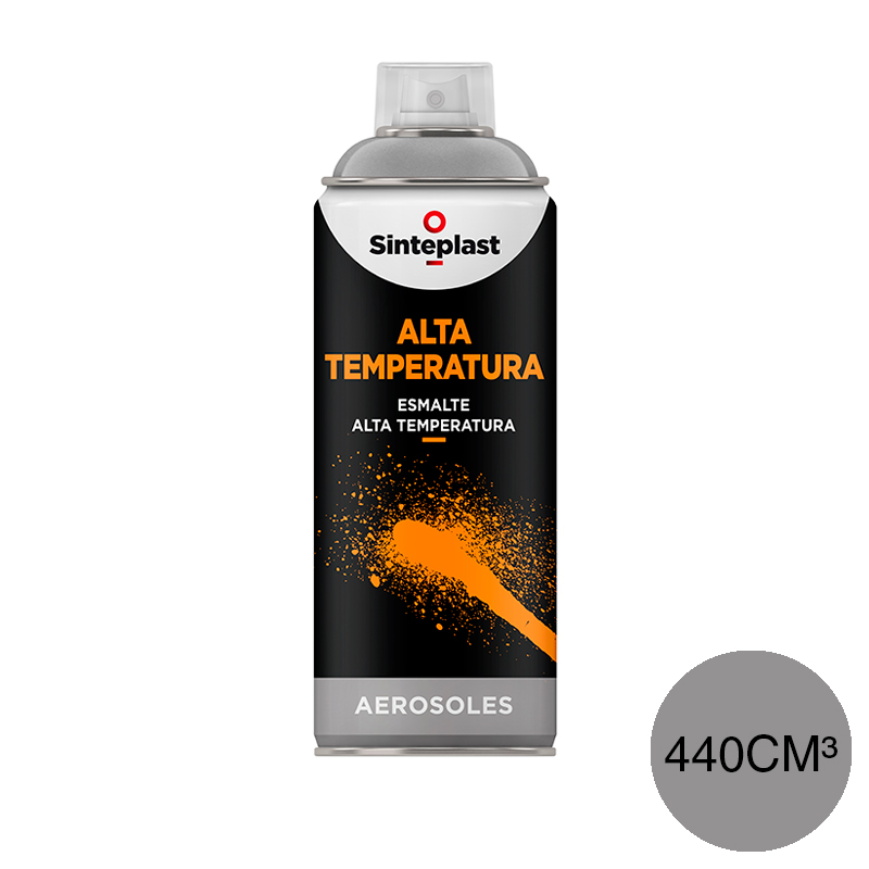 Aerosol esmalte Alta Temperatura aluminio mate x 440cm³