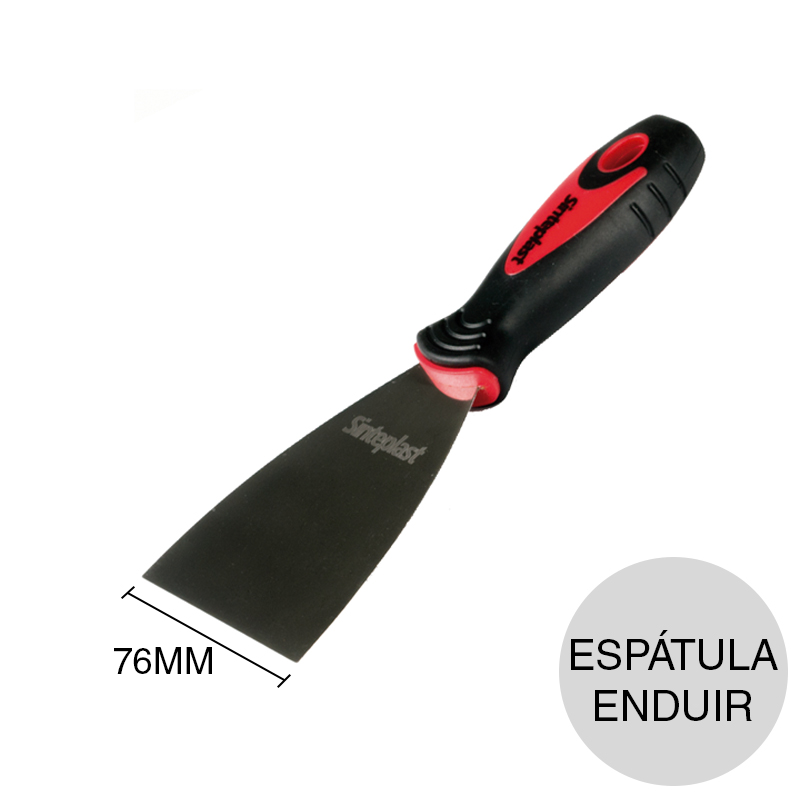 Espatula enduir ergonomica acero inoxidable x 76mm