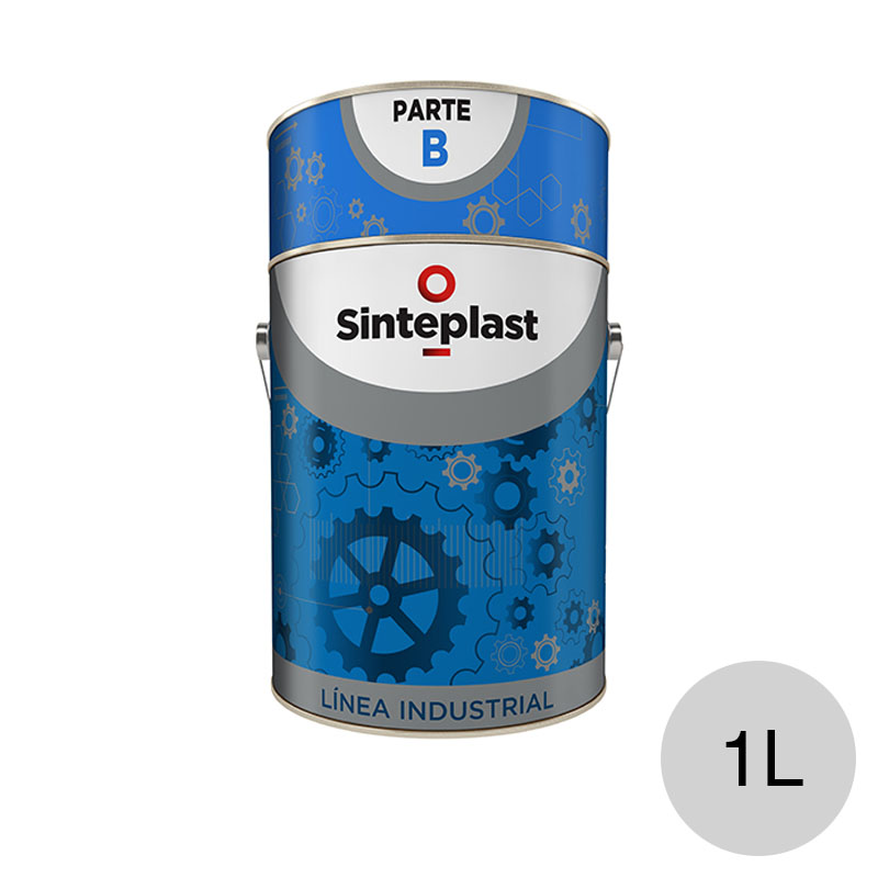 Esmalte epoxi bicomponente pisos sintepox gris brillante lata x 1l