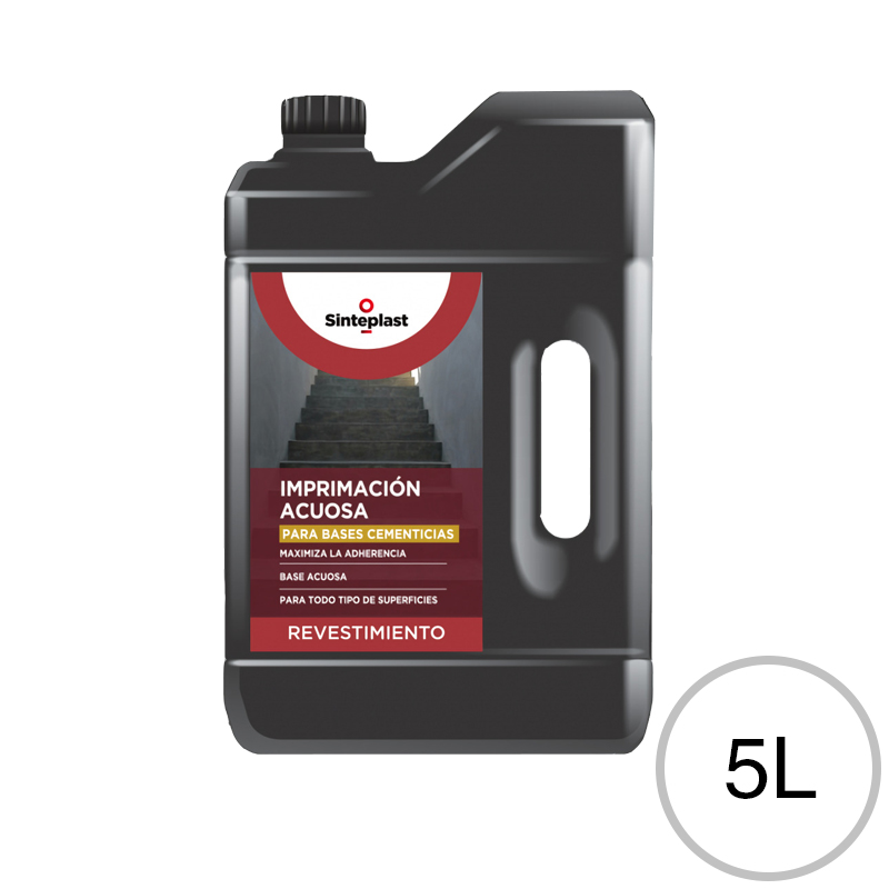 Imprimacion acuosa p/revestimientos cementicios incoloro bidon x 5l