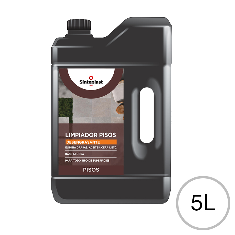 Limpiador pisos desengrasante superficies bidon x 5l
