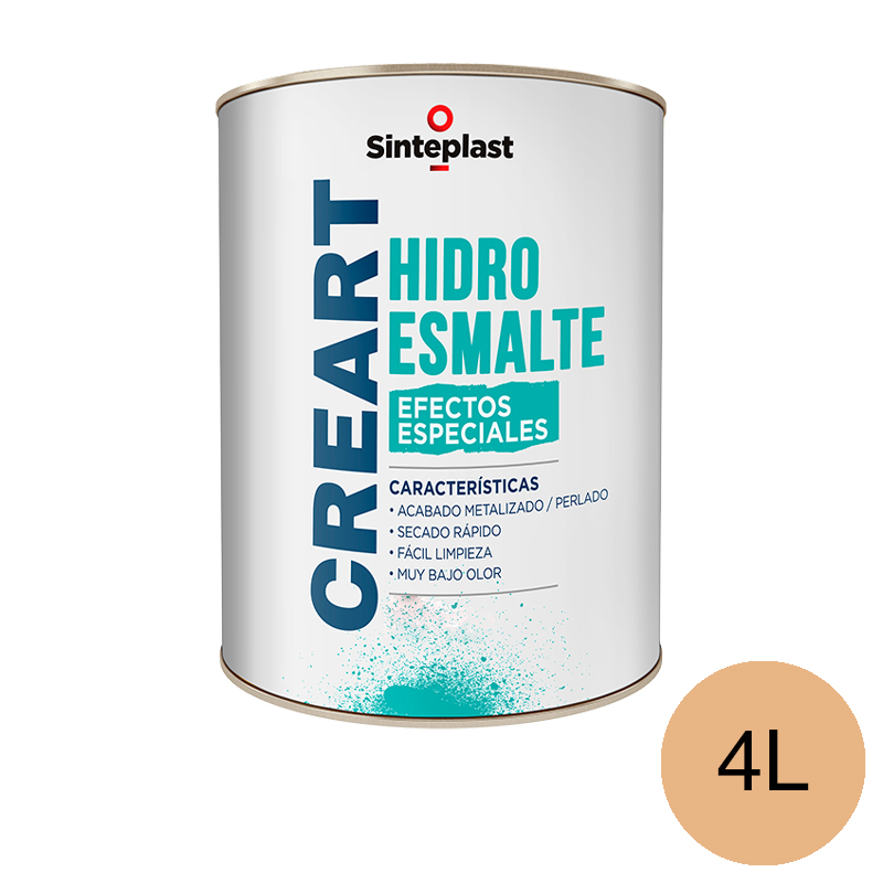 Hidroesmalte acrilico Creart efectos especiales perlado semibrillante lata x 4l