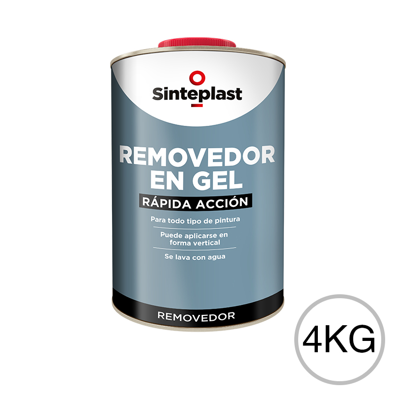 Removedor en gel pinturas rapida accion transparente lata x 4kg