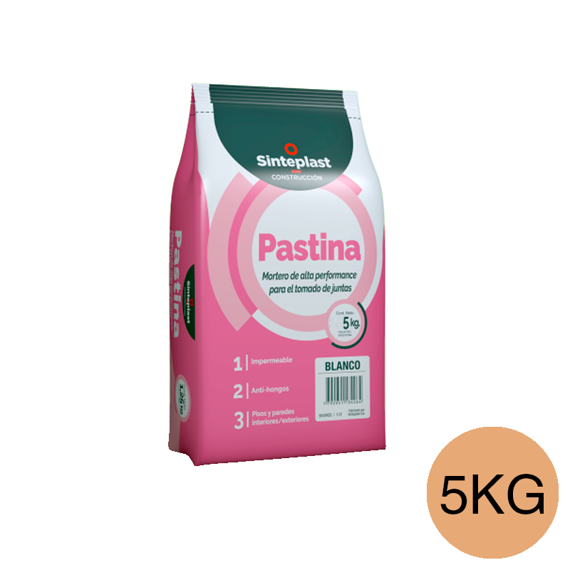 Pastina cementicia tomado junta pisos revestimiento exterior interior beige bolsa x 5kg