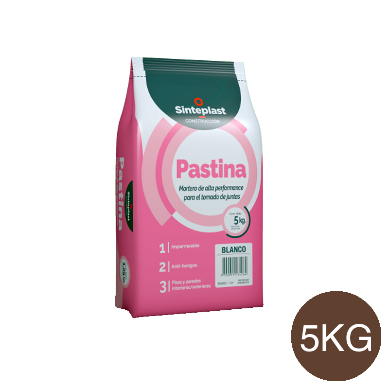 Pastina cementicia tomado junta pisos revestimiento exterior interior habano bolsa x 5kg