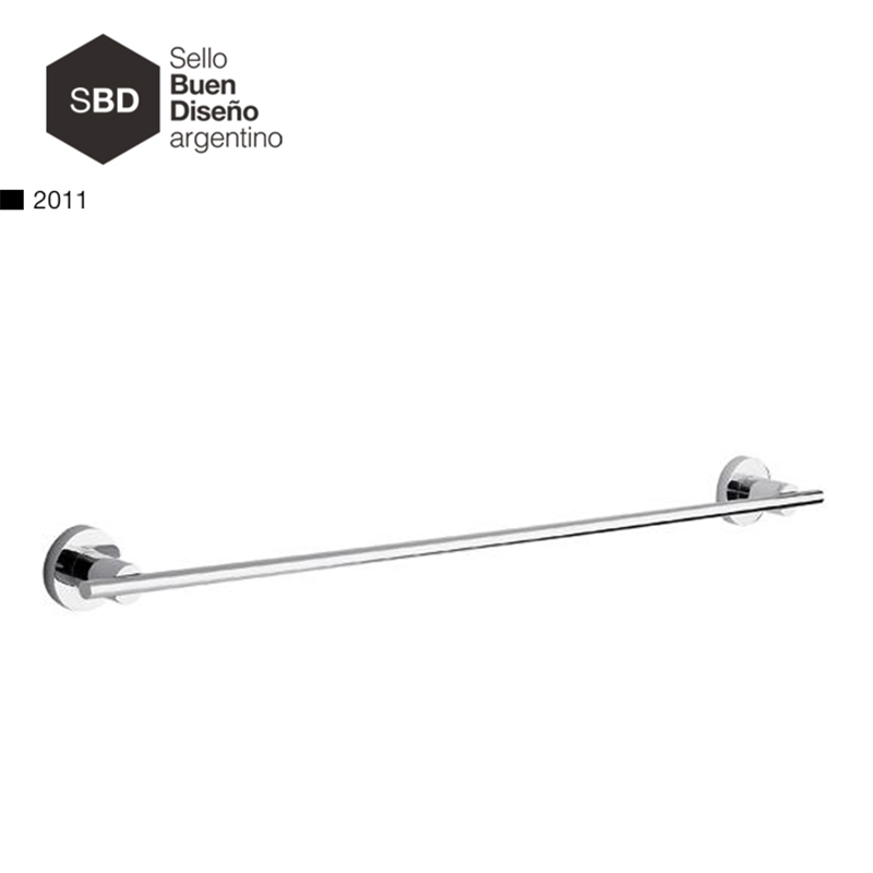 Toallero acero Libby barral cromado brillante 46mm x 49mm x 500mm