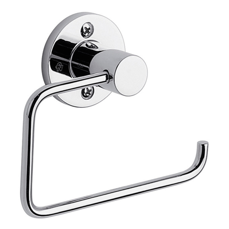 Porta rollo acero Arizona cromado brillante 45mm x 97mm x 120mm