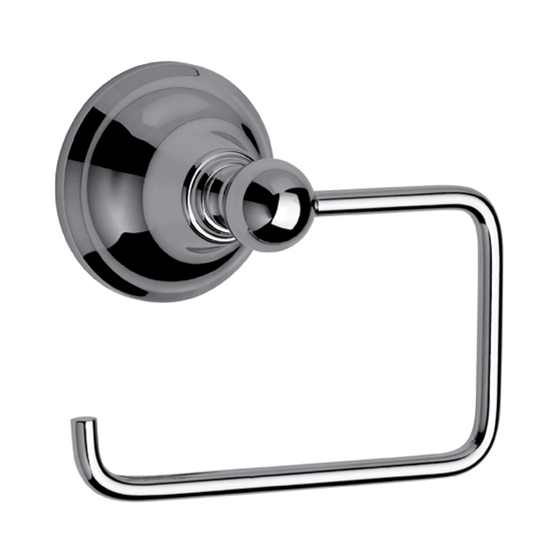 Porta rollo acero Newport cromado brillante 65mm x 80mm x 120mm