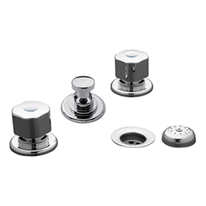 Griferia bidet acero Arizona plus con transferencia cromado brillante