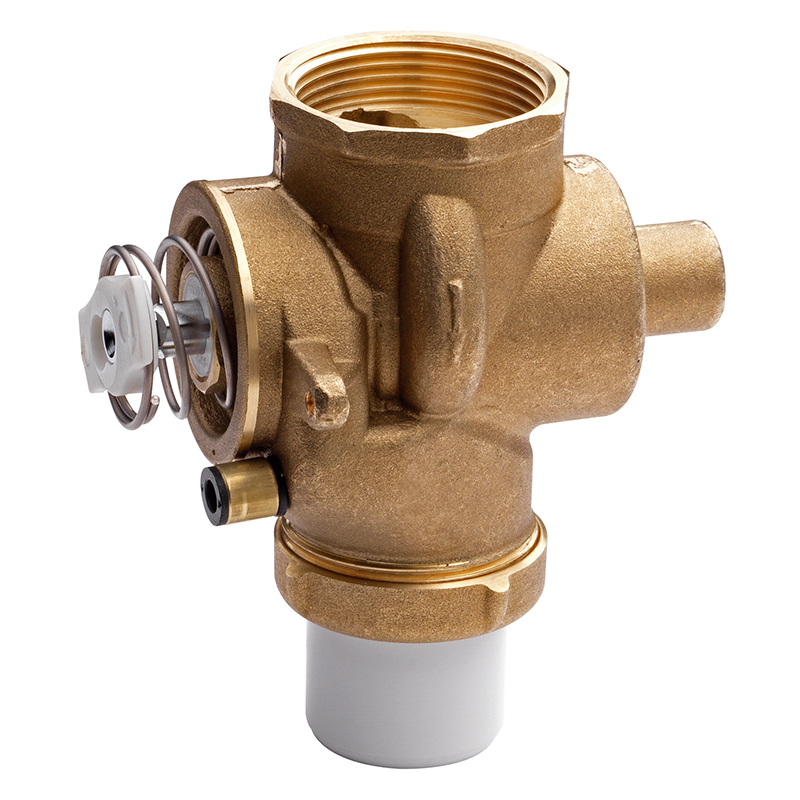 Valvula descarga inodoro automatico bronce mate 38mm