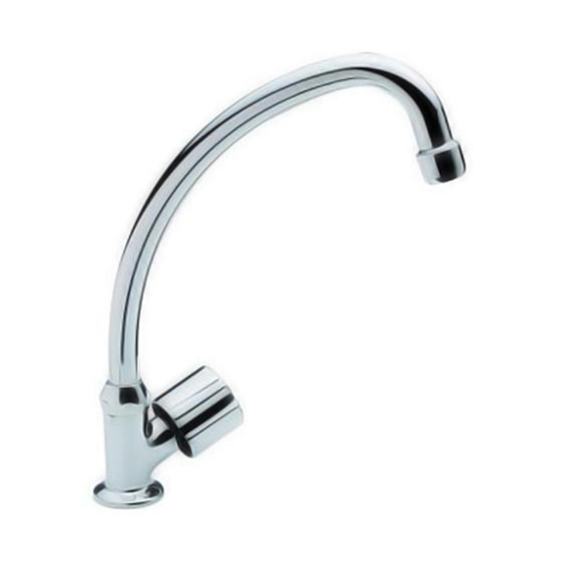 Canilla acero Allegro mesada 1 agua cromado brillante