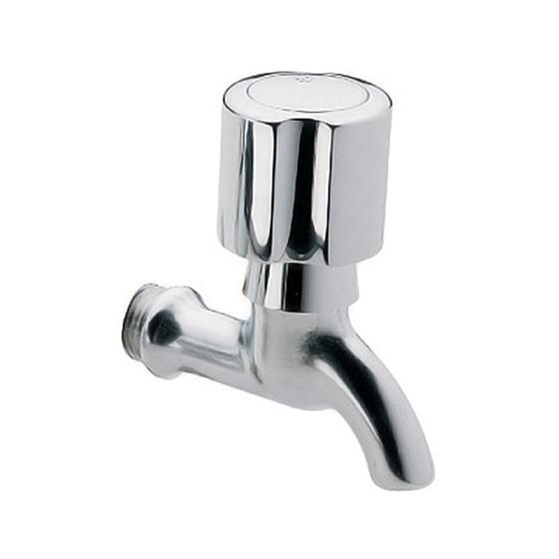 Canilla acero Allegro pared 1 agua cromado brillante 13mm