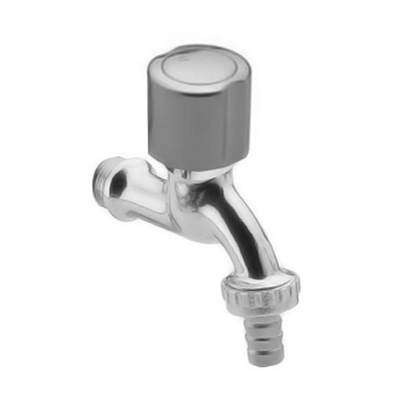 Canilla para manguera acero Allegro pared 1 agua cromado brillante 13mm