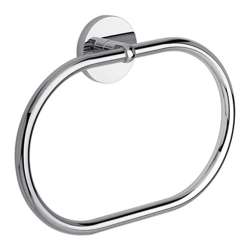 Toallero acero Grand Hotel aro cromado brillante 38mm x 174mm x 225mm