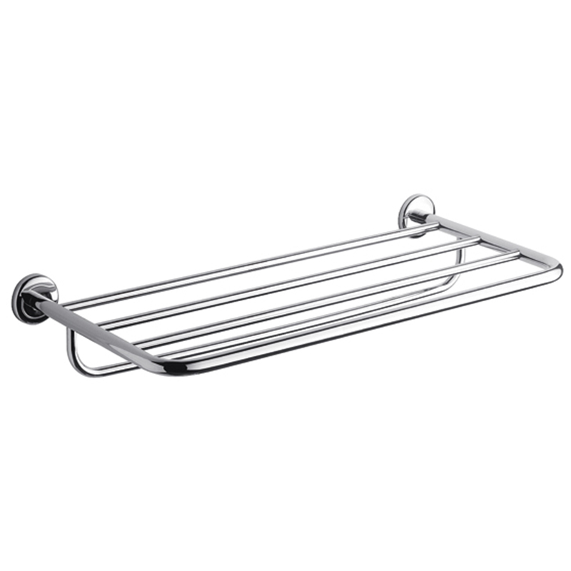 Toallero acero Grand Hotel estante cromado brillante 115mm x 279mm x 656mm