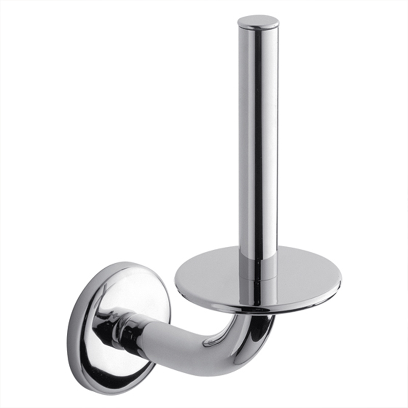 Porta rollo acero Grand Hotel reserva cromado brillante 70mm x 91.5mm x 194mm