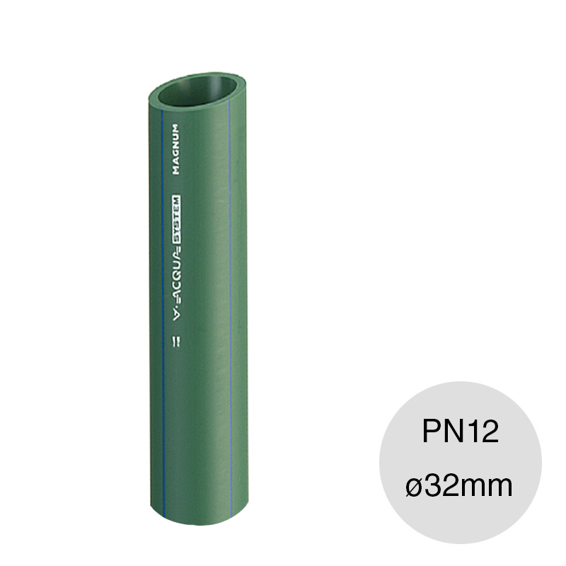 Caño tubo agua fria polipropileno random PN12 Magnum thermofusion ø 32mm x 4m