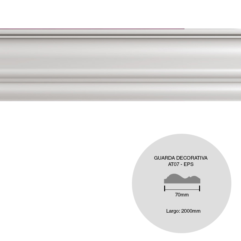 MOLDURA AT07 70X2000MM