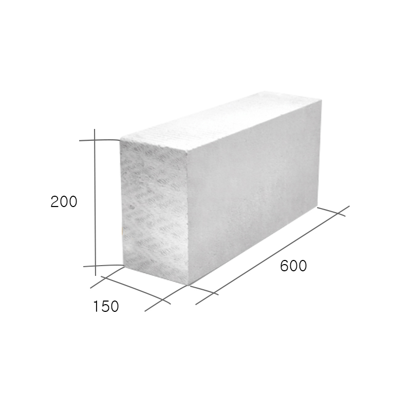 Ladrillo macizo 15 HCCA 150mm x 200mm x 600mm