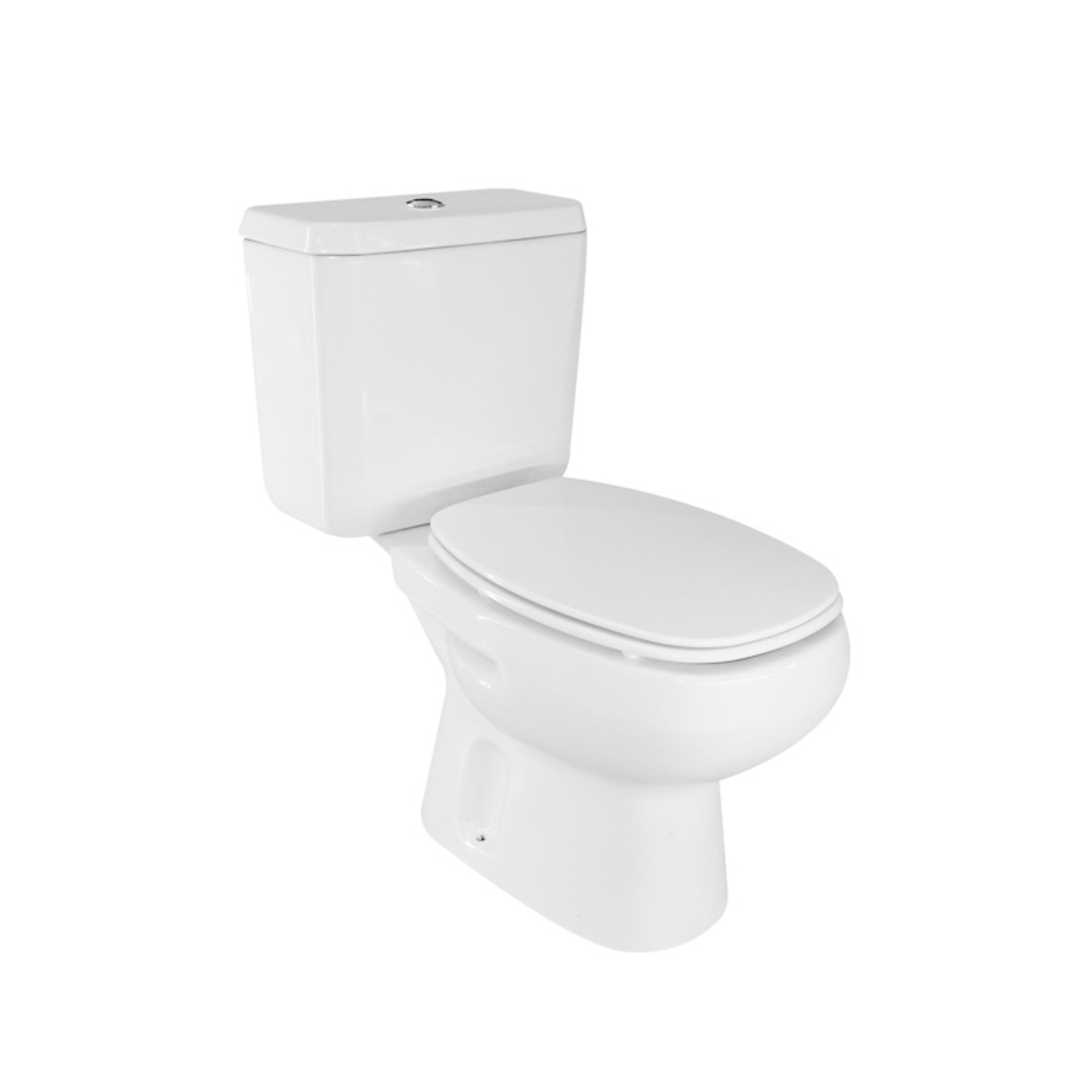 Inodoro largo Monaco apoyo blanco 375mm x 390mm x 690mm