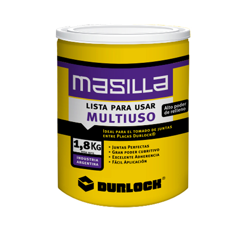 Masilla lista para usar multiuso balde x 1,8kg 2º SELECCION