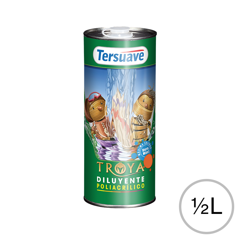 Diluyente para Laca Poliacrilica Base Solvente Tersuave 500ml