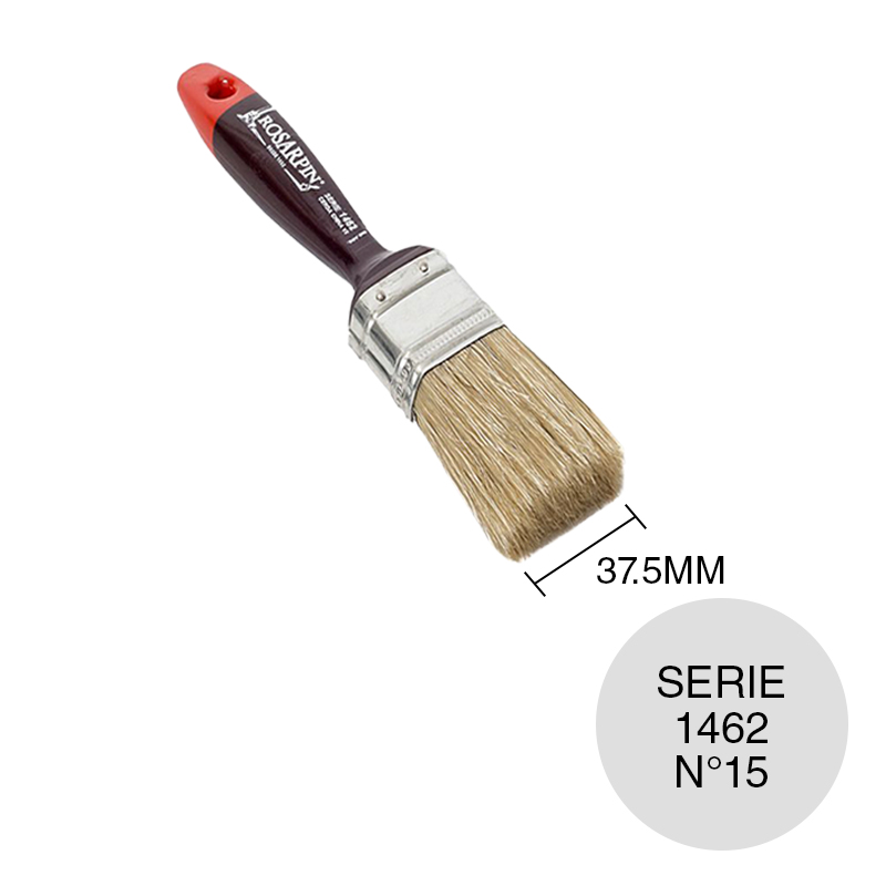Pincel Nº15 madera premium Serie 1462 virola 2 x 37.5mm