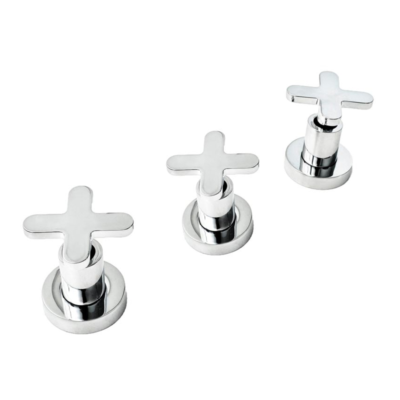 Griferia bidet metalica con transferencia Mailen cromado brillante