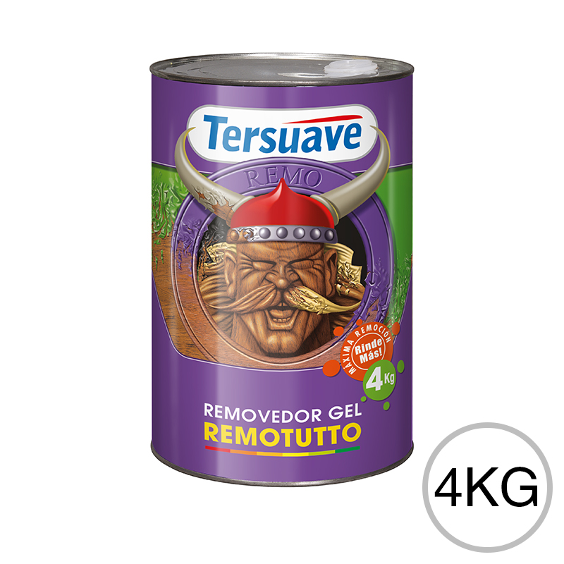 Removedor de Pintura en Gel Remotutto Blanco Mate 4L