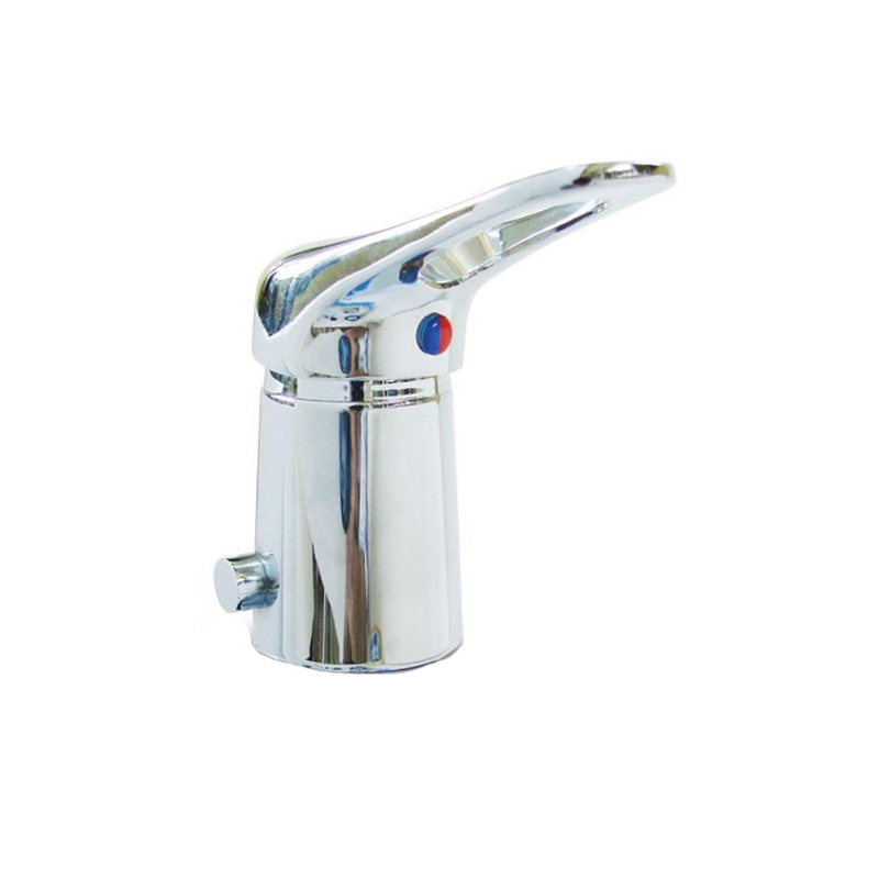 Griferia bidet metalica monocomando Alhue cromado brillante