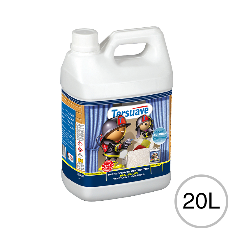 Impermeabilizante protector impregnante ignifugo textiles y maderas transparente mate bidon x 20l