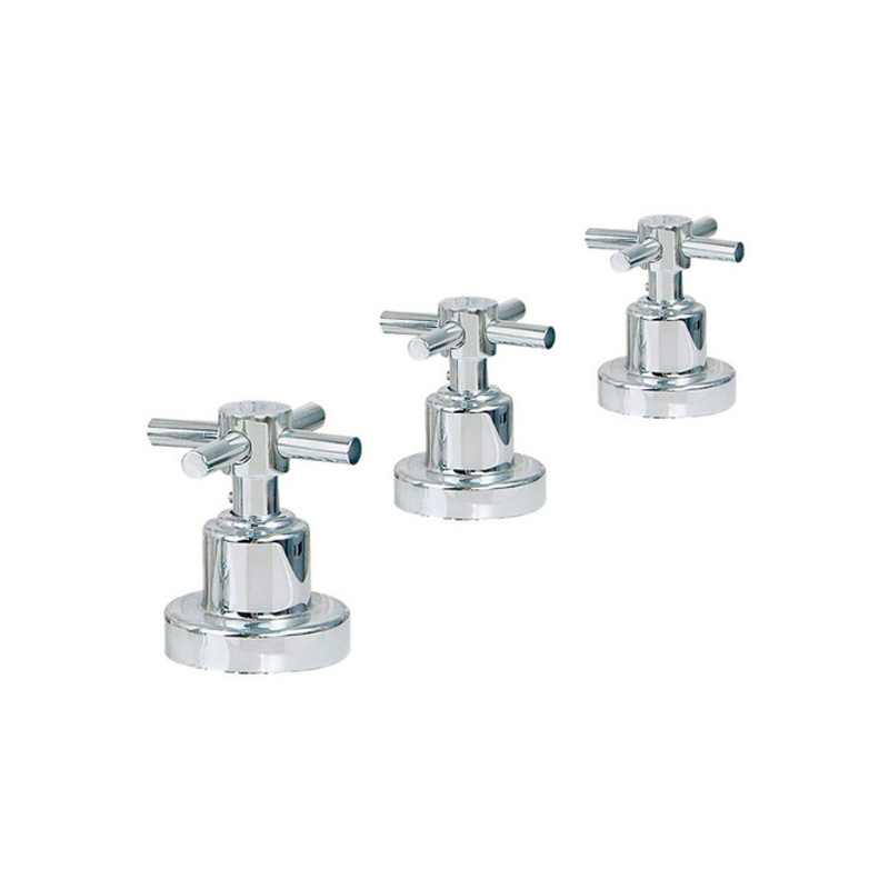 Griferia bidet metalica con transferencia Aruma Cruz cromado brillante