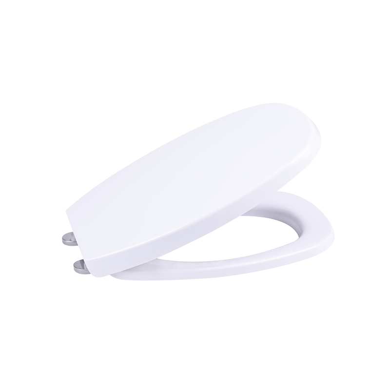 Tapa asiento inodoro resina sintetica Monaco bisagras metalicas caida amortiguada blanco 40mm x 380mm x 400mm