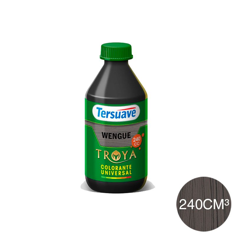 Colorante Laca y Barniz Troya Wengue 240cc
