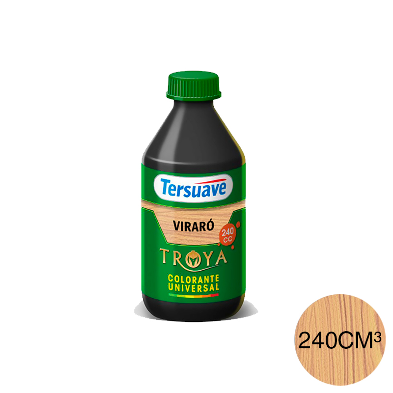 Colorante Laca y Barniz Troya Viraro 240cc