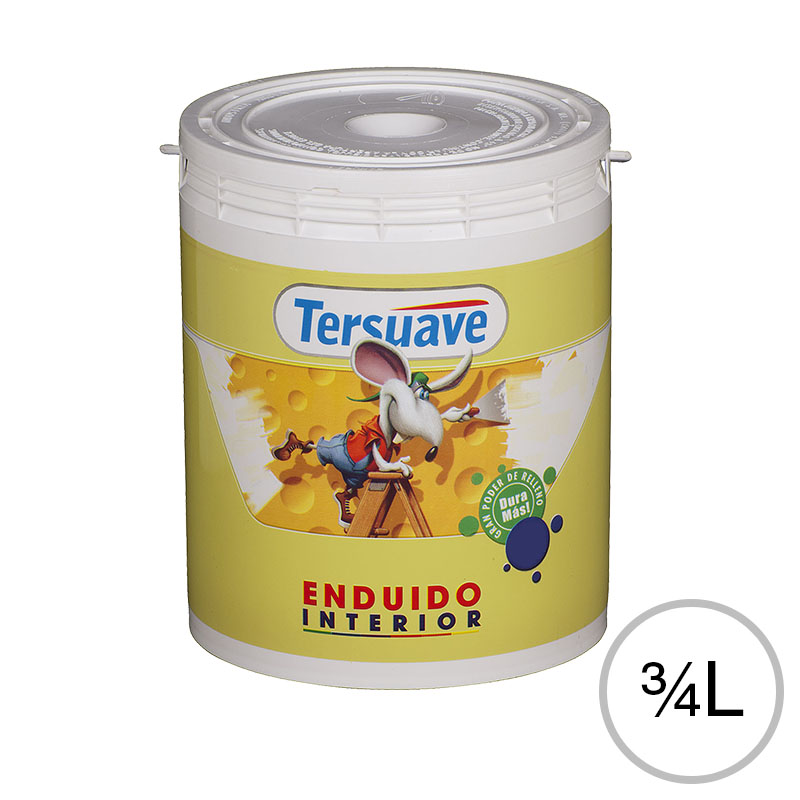 Enduido Plastico Interior Tersuave Blanco 750ml