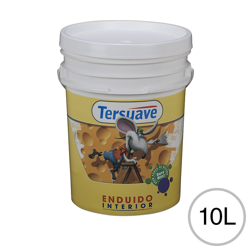 Enduido Plastico Interior Tersuave Blanco 10L