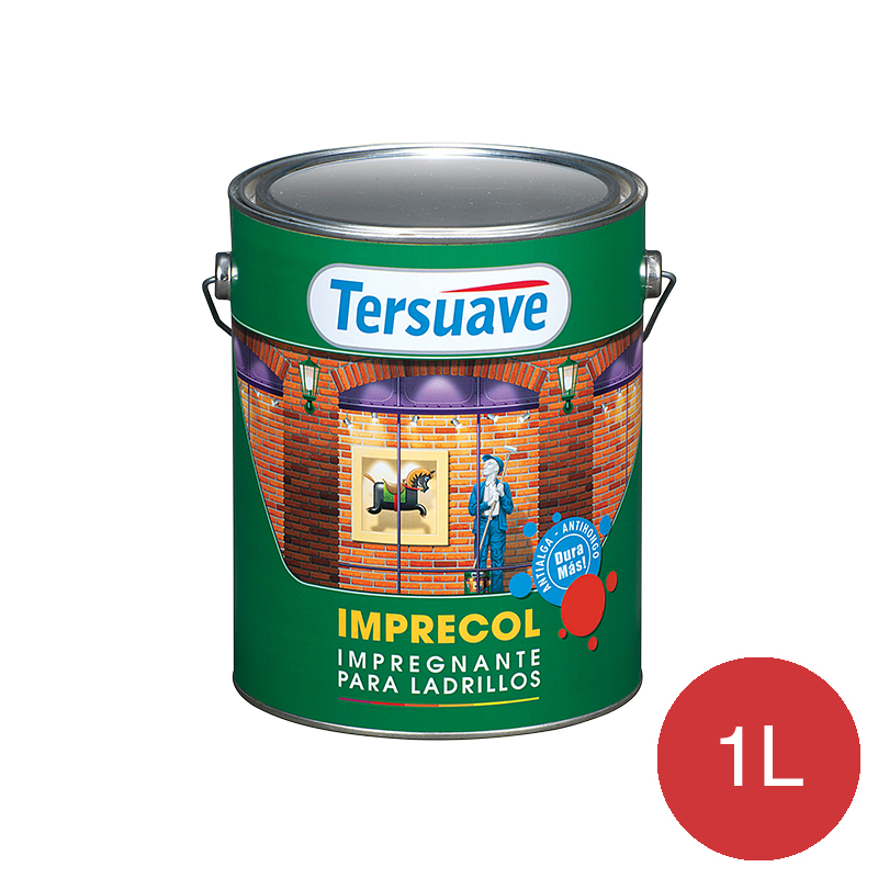 Impermeabilizante protector impregnante ladrillos Imprecol ceramico satinado lata x 1l