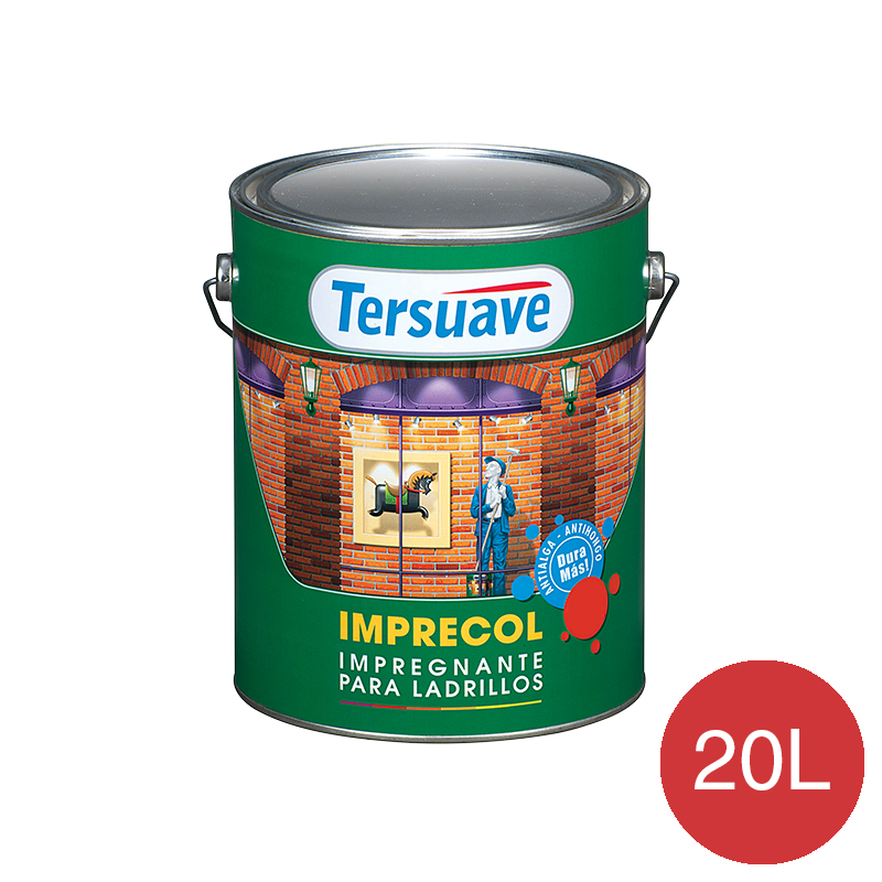 Impermeabilizante protector impregnante ladrillos Imprecol ceramico satinado balde x 20l