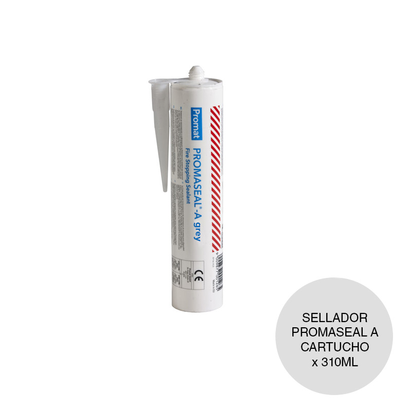 Sellador juntas construccion seco resistente fuego acrilica Promaseal A cartucho x 310ml