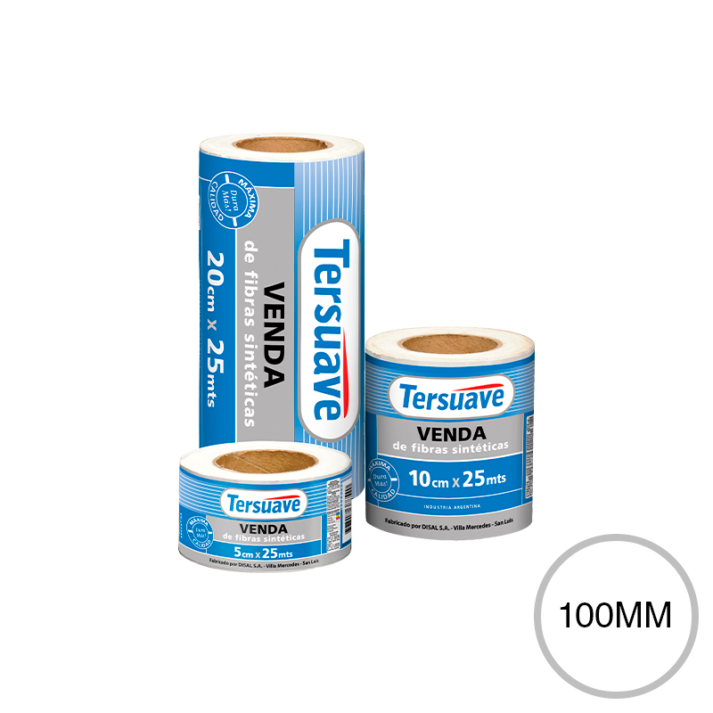 Venda Velo de Fibra Sintetica Impermeabilizante Blanco 100mm x 25000mm