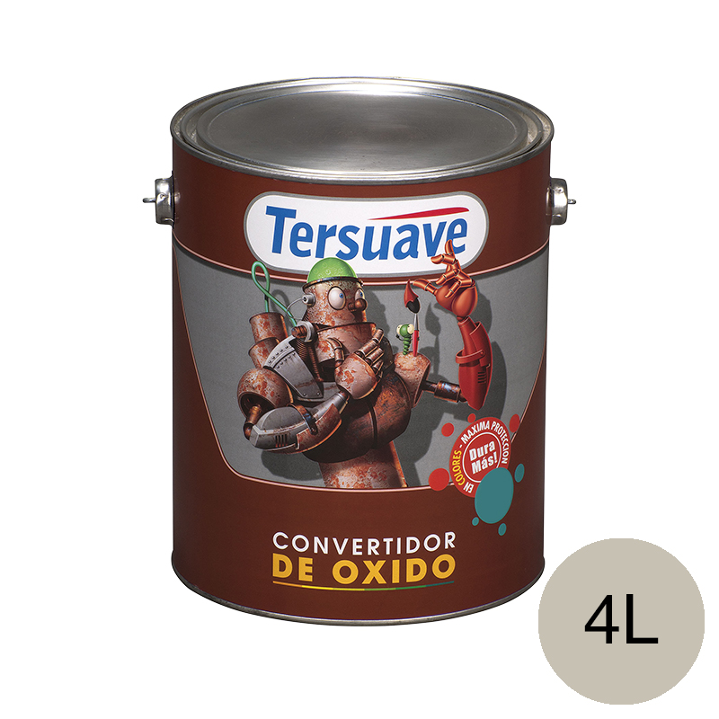 Convertidor de Oxido Tersuave Gris Mate 4L