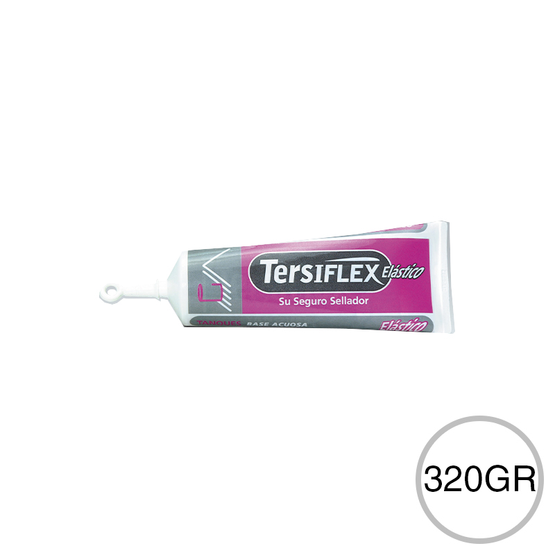 Sellador acrilico fibrado tanques Tersiflex blanco pomo x 320gr