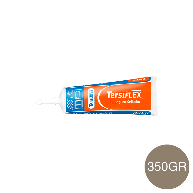 Sellador Acrilico Multiproposito Tersiflex Gris Cemento 350gr