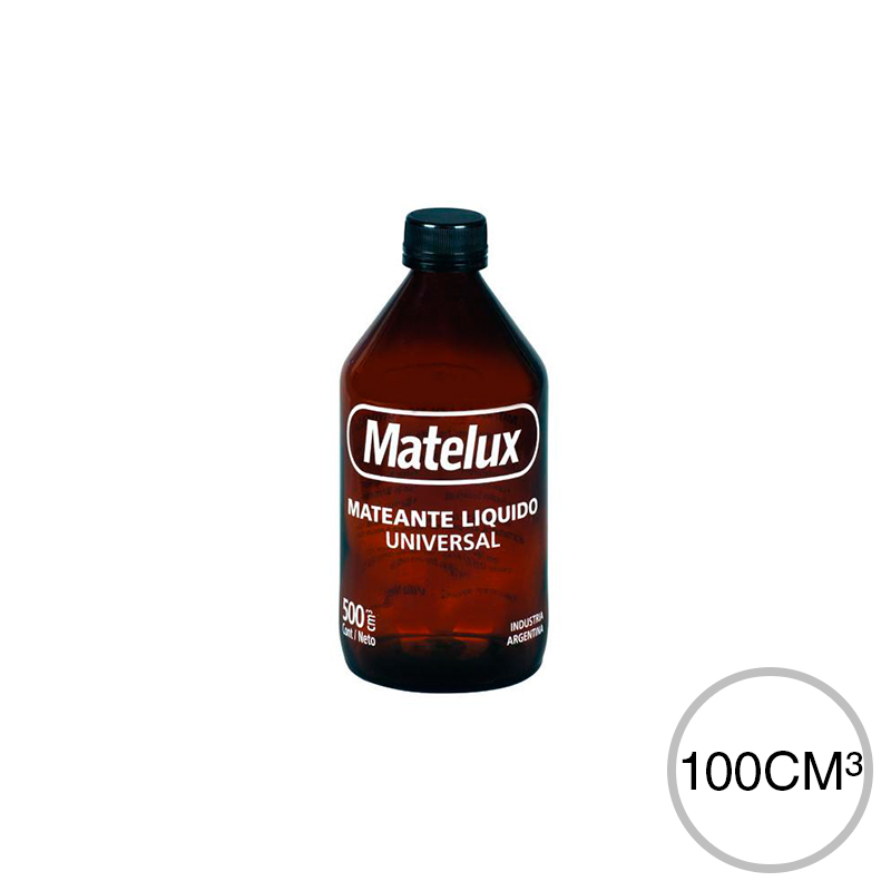 Mateante liquido Matelux universal botella x 100cm³