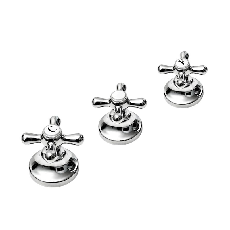 Griferia bidet metalica con transferencia Liwen cromado brillante