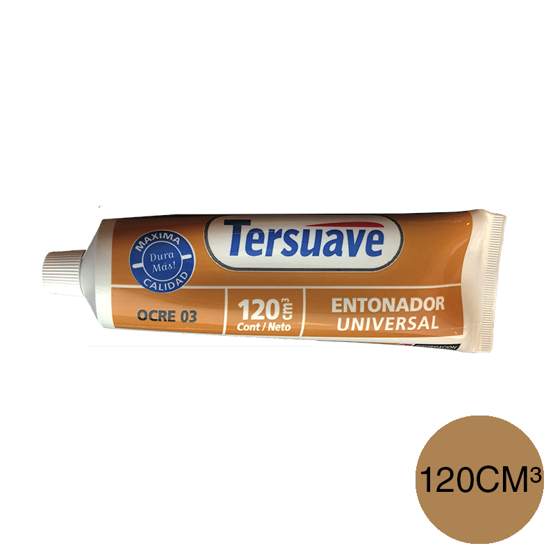 Entonador Universal Colorante Pinturas Tersuave Ocre Pomo 120cc