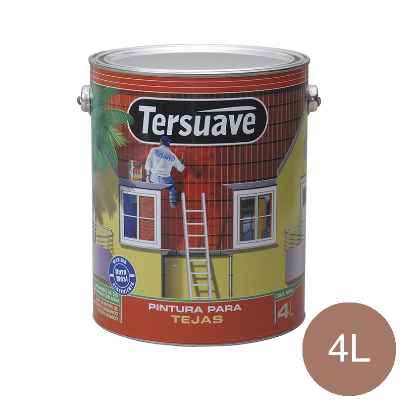 Esmalte Sintetico Especial para Tejas Tersuave Mate 4L